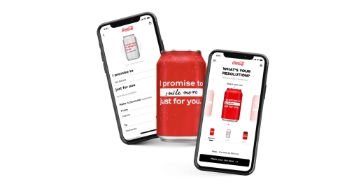 Personalize your Coca-Cola can on your phone